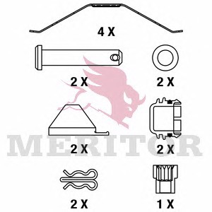 Комплект тормозных колодок дисковый тормоз brake pad kit