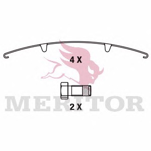 Комплект тормозных колодок дисковый тормоз brake pad kit