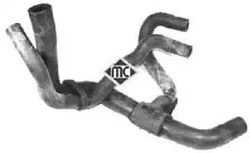 Патрубок ren 19 td METALCAUCHO 08707