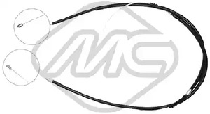 Трос ручного тормоза METALCAUCHO 80270
