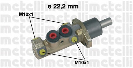 Главный тормозной цилиндр METELLI 05-0228