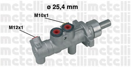 Главный тормозной цилиндр METELLI 05-0414