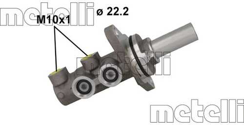 Главный тормозной цилиндр METELLI 05-1162