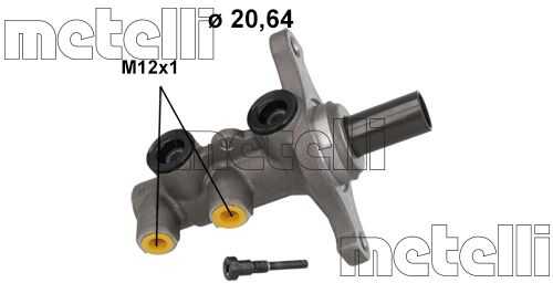 Главный тормозной цилиндр METELLI 05-1209