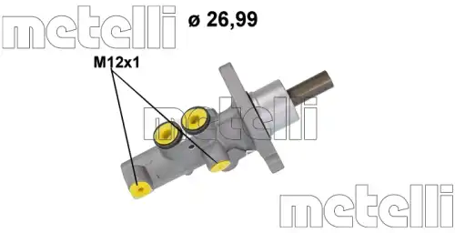 Главный тормозной цилиндр METELLI 05-1218