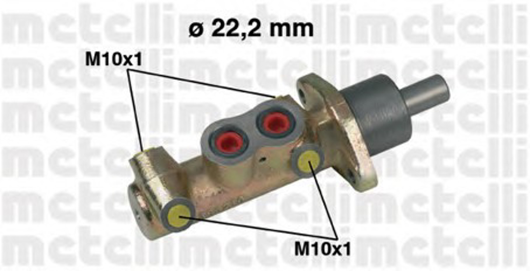 Главный тормозной цилиндр METELLI 05-0442