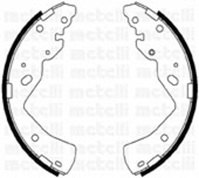 Комплект тормозных колодок METELLI 53-0144