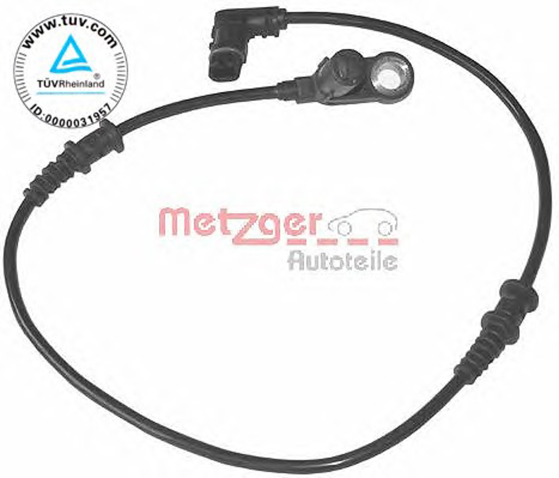 Датчик частоты вращения колеса METZGER 0900037