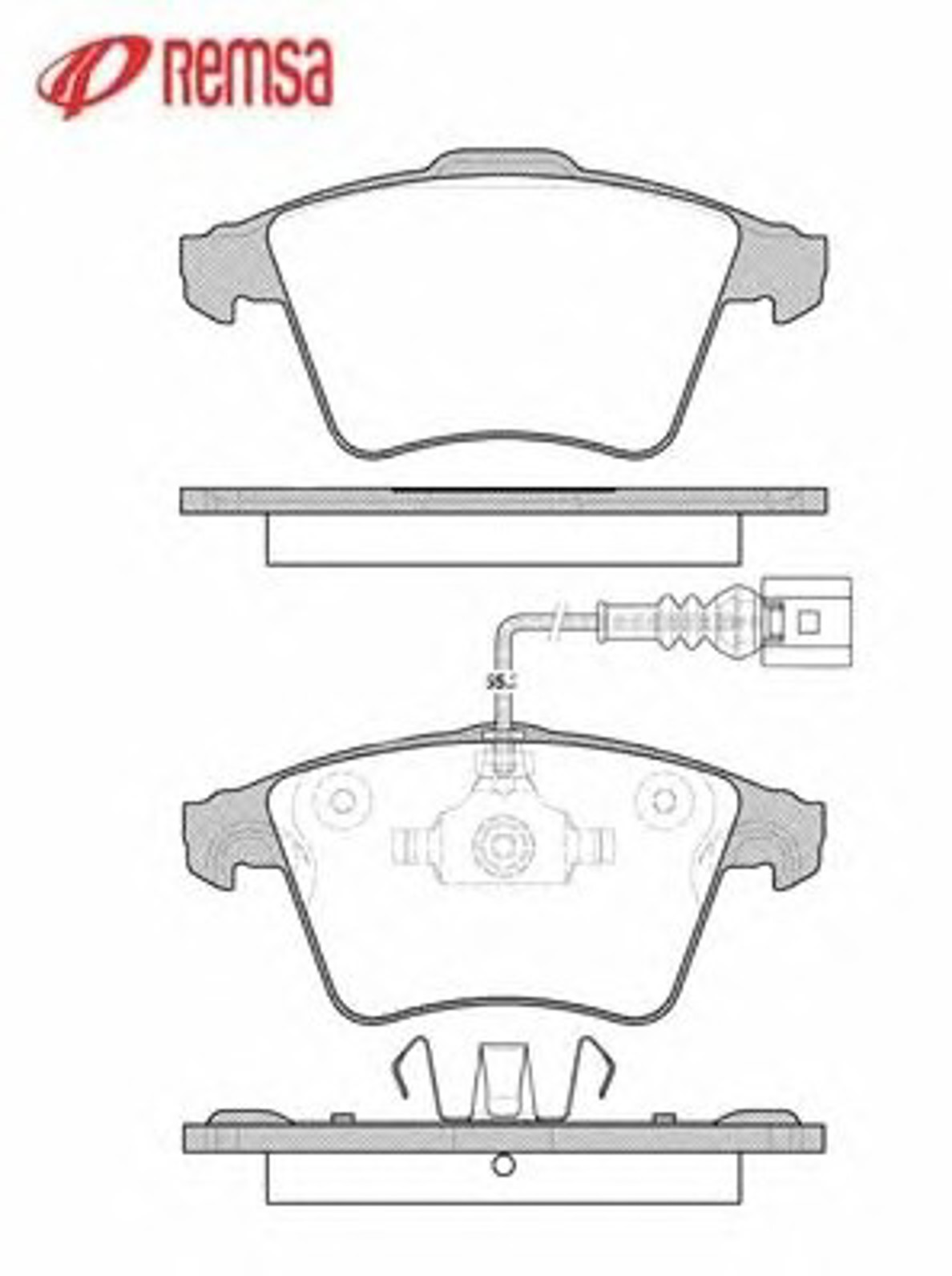 Колодки тормозные дисковые METZGER 1045.22