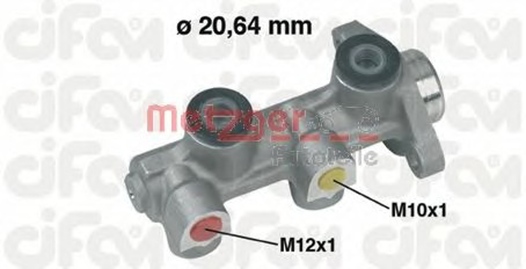 Цилиндр тормозной главный METZGER 202-224