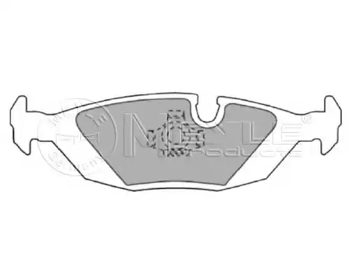 Тормозные колодки MEYLE 025 206 7516