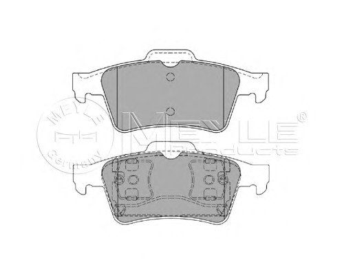 Тормозные колодки MEYLE 025 234 8216