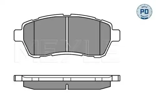 Тормозные колодки MEYLE 025 242 8316/PD