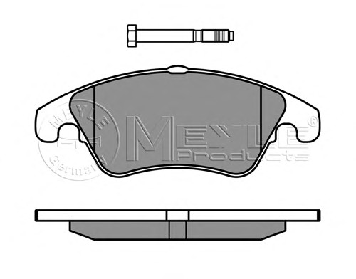 Тормозные колодки MEYLE 025 243 1019