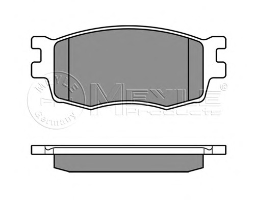 Тормозные колодки MEYLE 025 243 1717/W