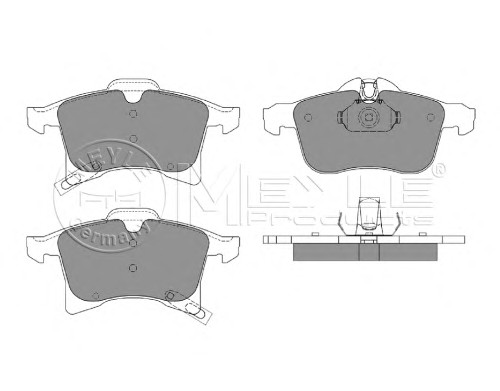 Тормозные колодки MEYLE 025 283 3219/W