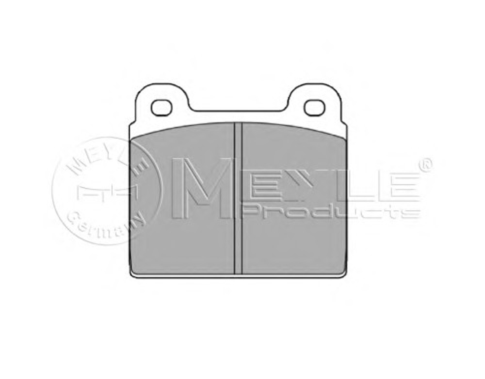 Колодки тормозные дисковые MEYLE 025 200 1115