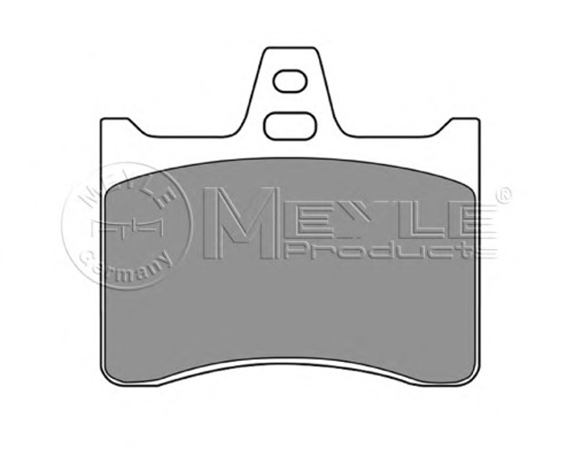 Колодки тормозные дисковые MEYLE 025 203 8915