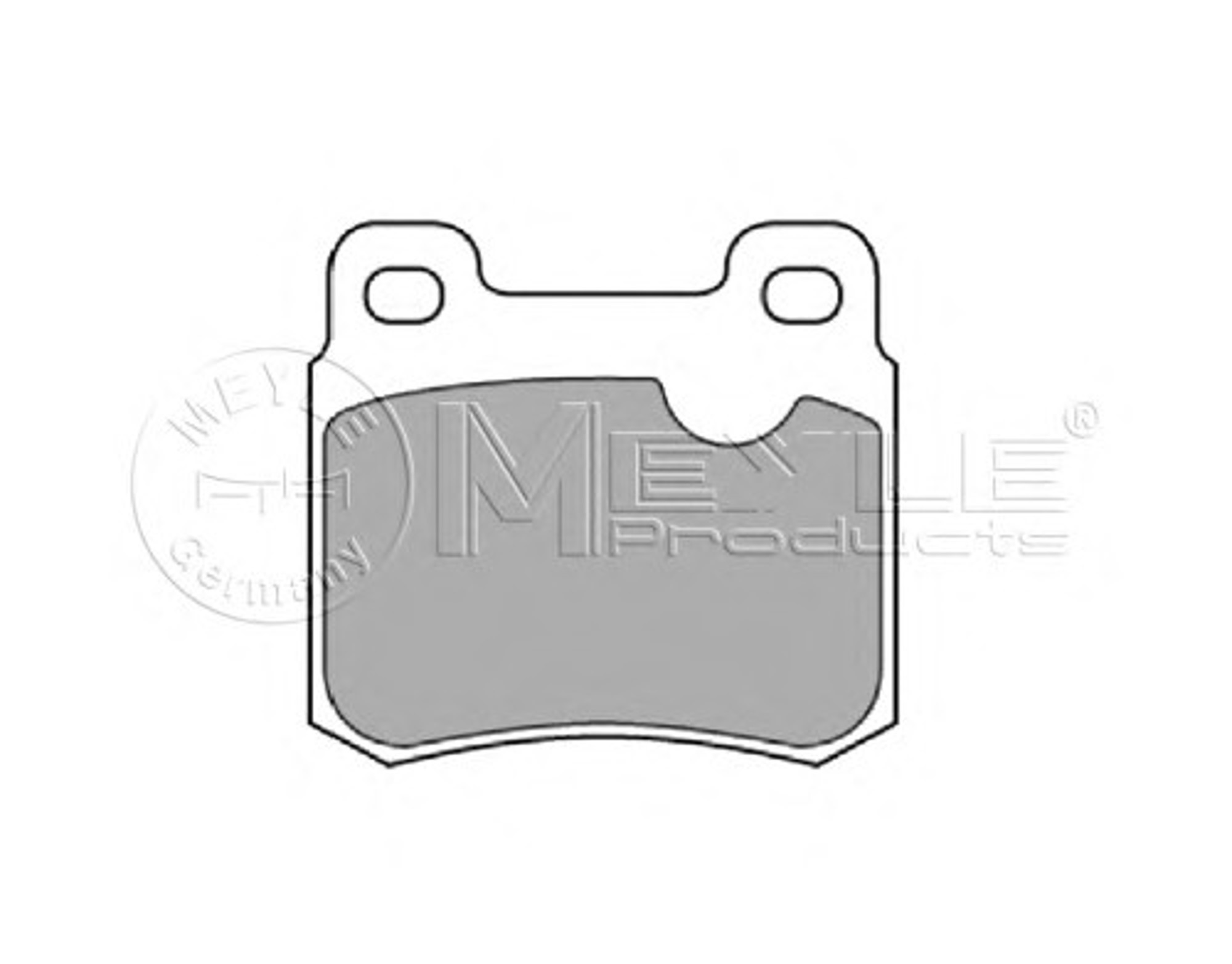 Колодки тормозные дисковые MEYLE 025 211 4015