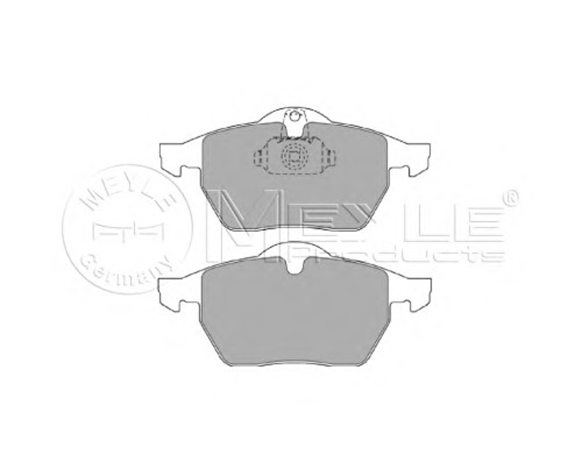 Колодки тормозные дисковые MEYLE 025 218 2919