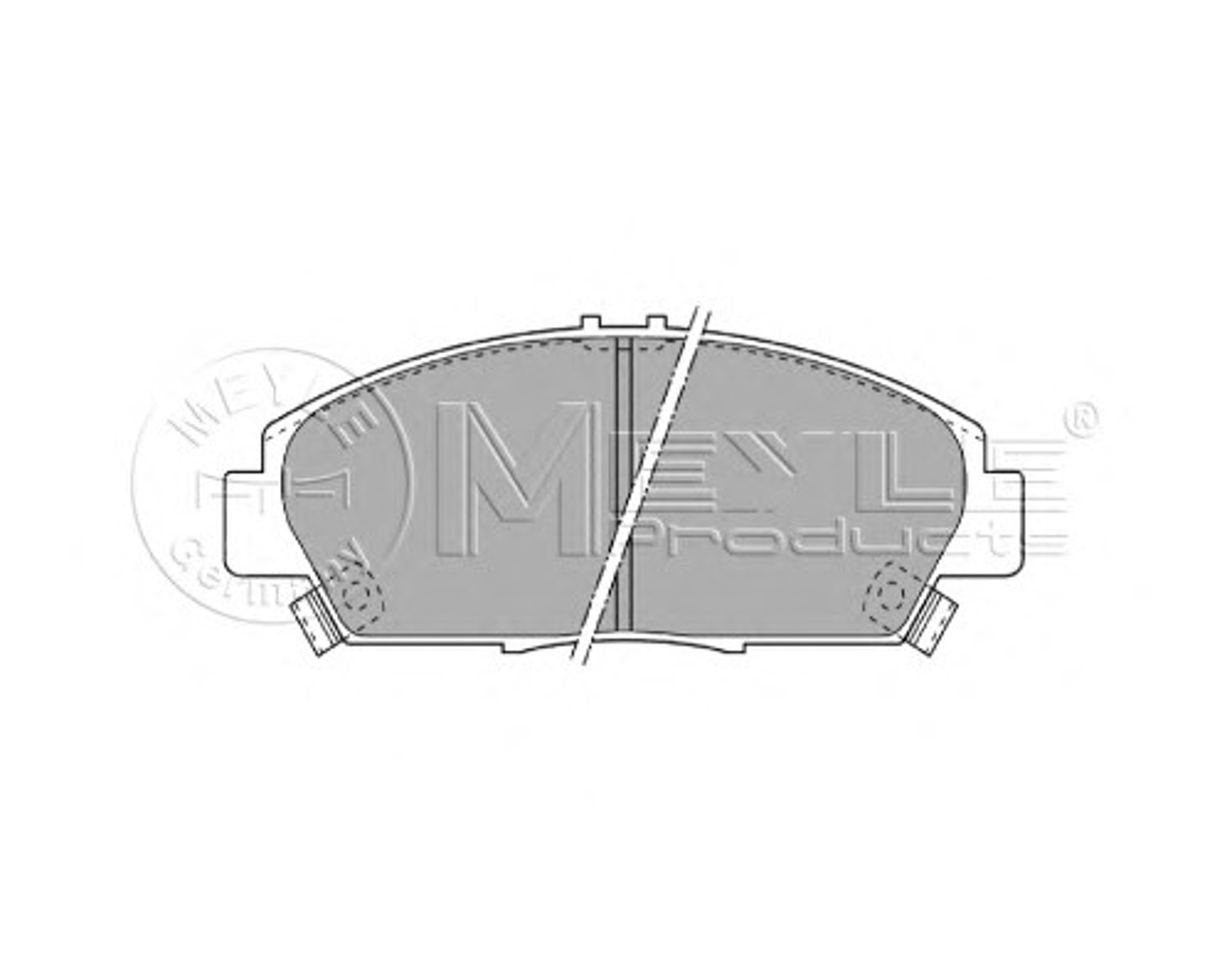 Колодки тормозные дисковые MEYLE 025 218 7918/W