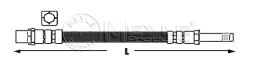 Тормозные трубки MEYLE 300 343 2117