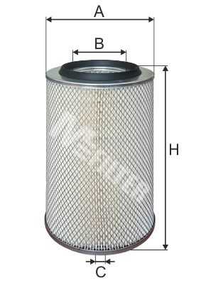 Воздушный фильтр MFILTER A119