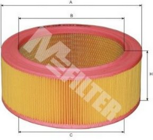 Фильтр возд MFILTER A121