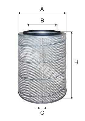 Фильтр воздушный MFILTER A152/1