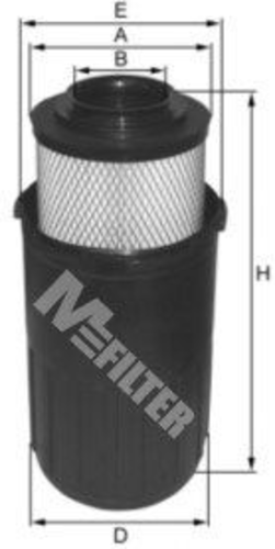 Фильтр воздушный MFILTER A264