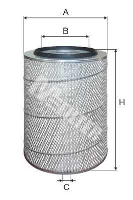 Фильтр воздушный MFILTER A540