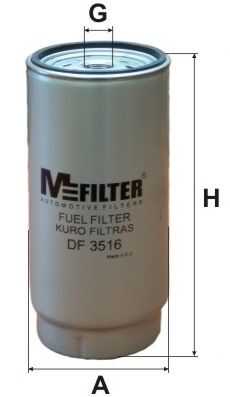 Фильтр топливный MFILTER DF3516