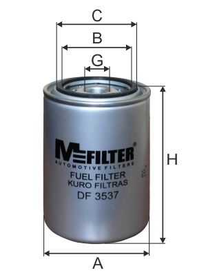 Фильтр топливный MFILTER DF3537