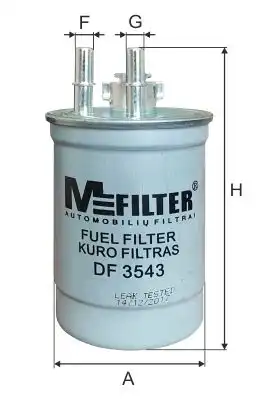 Фильтр топливный MFILTER DF3543