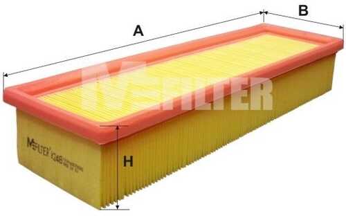 Фильтр воздушный MFILTER K248