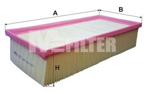 Фильтр возд MFILTER K437