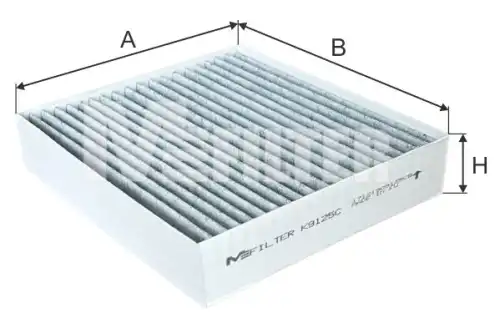 Фильтр салона MFILTER K9125C