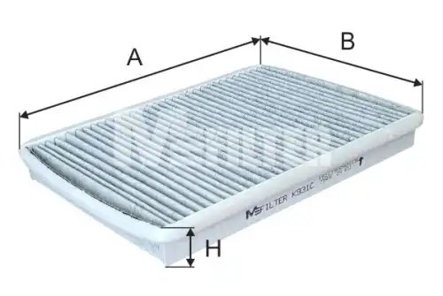 Фильтр салона MFILTER K931C