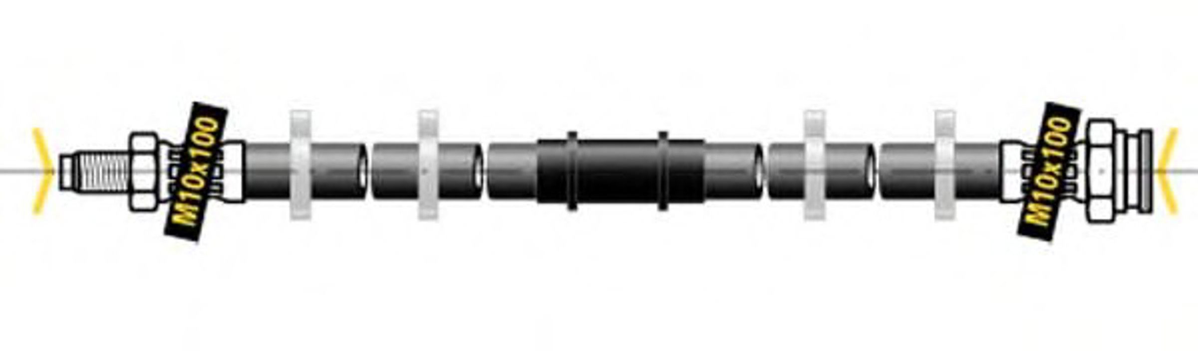 Шланг тормозной MGA F5133