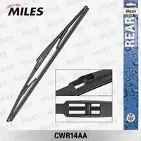 Cwr14aa щетка стеклоочистителя 350 мм (14) задняя cwr14aa MILES CWR14AA