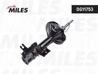 Dg11753 амортизатор mitsubishi carisma 05/95-02/99 пер.лев.газ. MILES DG11753
