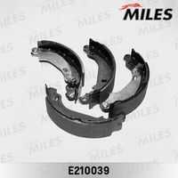Колодки тормозные барабанные MILES E210039