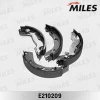 Колодки тормозные MILES E210209
