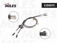 Ei000111 трос ручного тормоза mazda 6 02- 1645/1432+1640/1432мм MILES EI000111