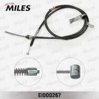 Ei000267 трос ручного тормоза toyota avensis 03- 1770мм зад.лев. MILES EI000267