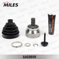Ga20605 шрус volvo xc90 i 2.5t-3.2 02-12 нар. (10702070/020420/0066021 ) MILES GA20605