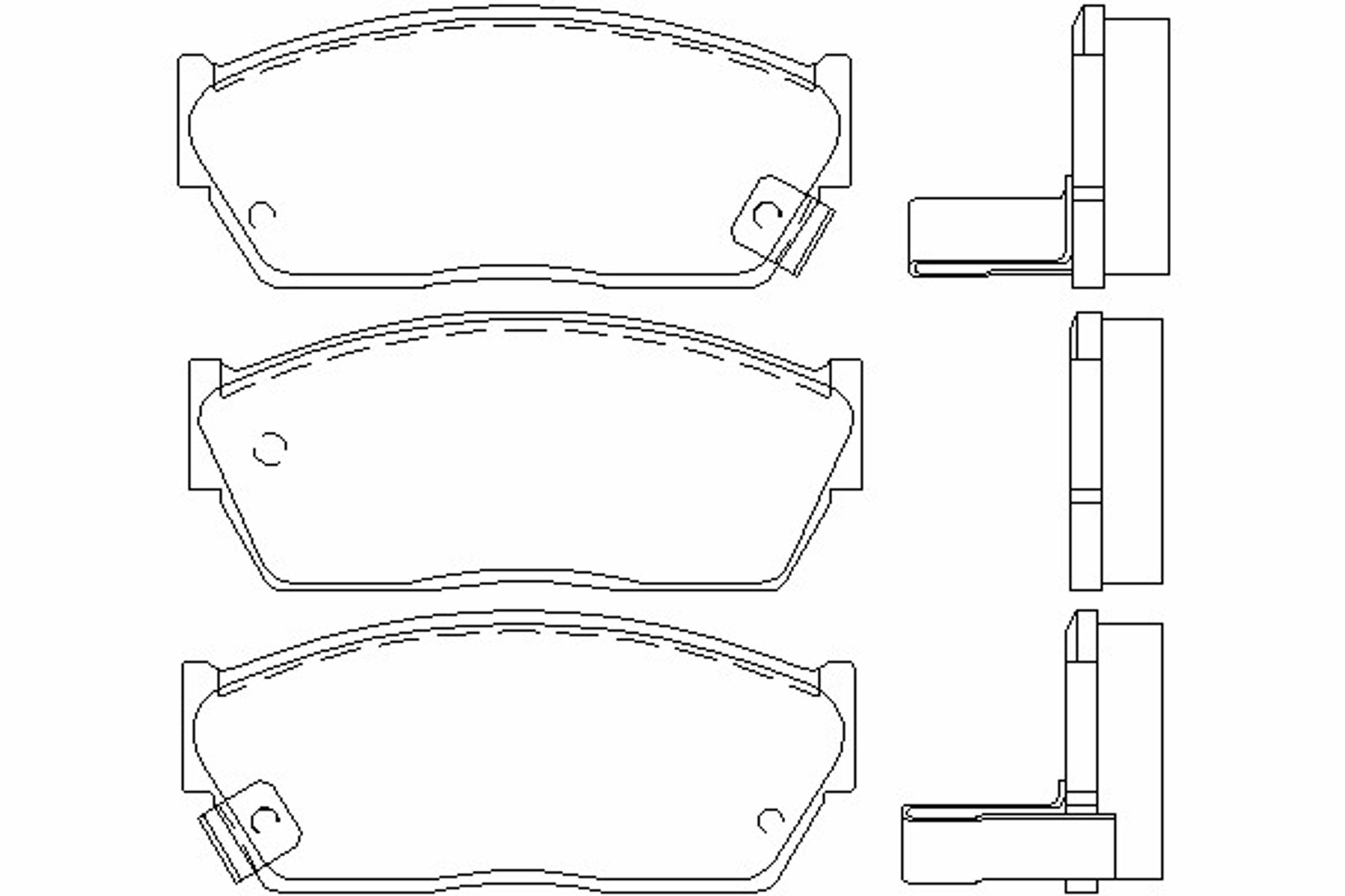 Колодки тормозные дисковые MINTEX MDB1244