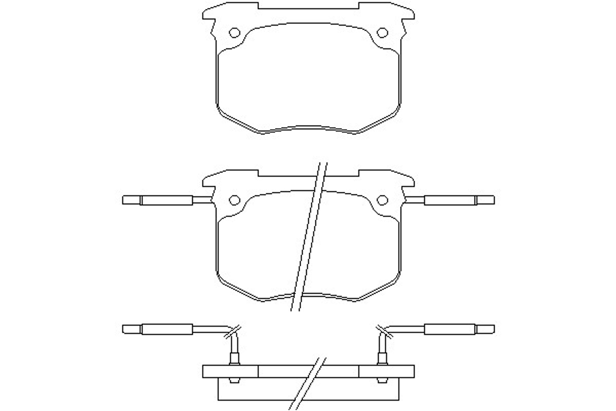 Колодки тормозные дисковые MINTEX MDB1315