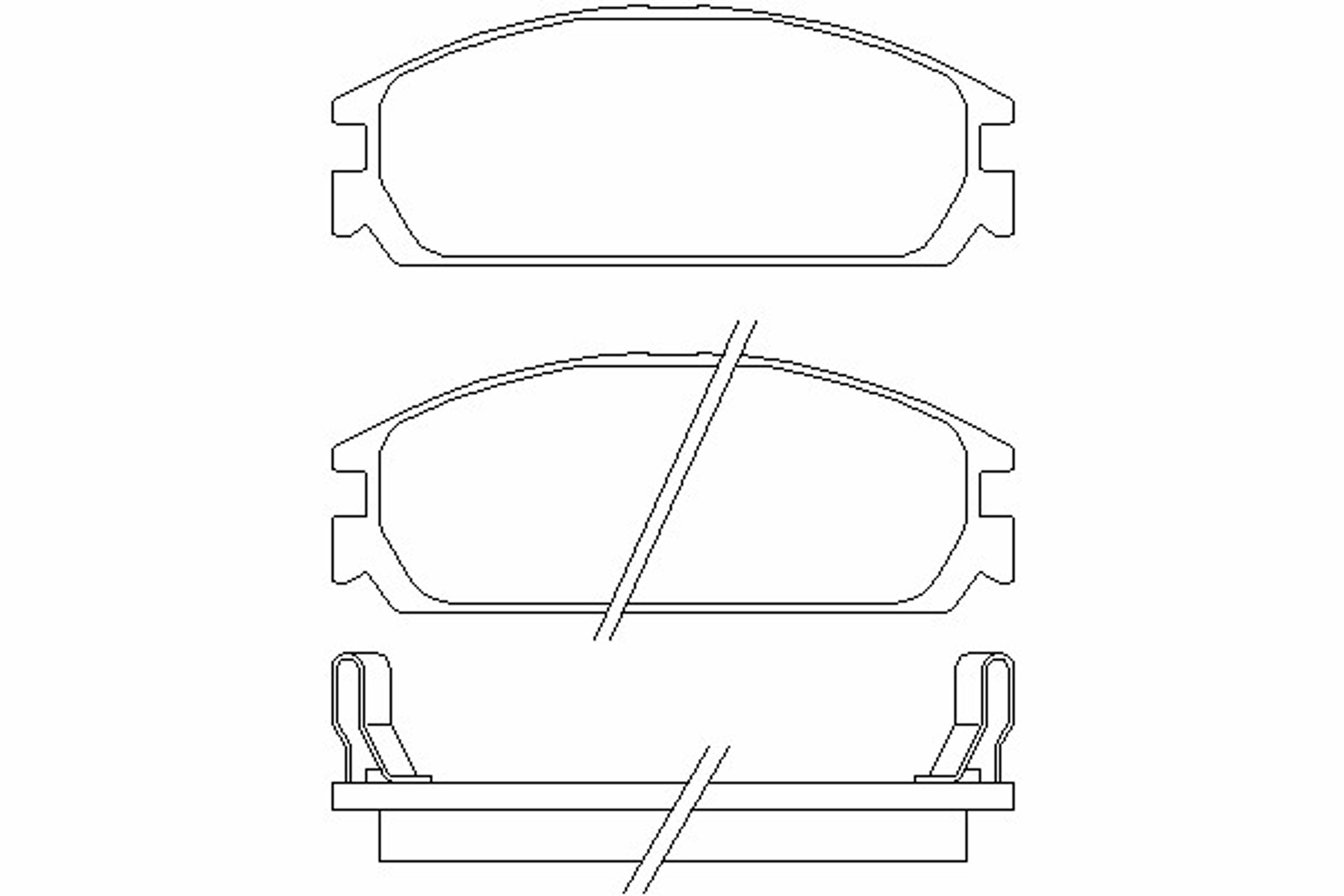 Колодки тормозные дисковые MINTEX MDB1344