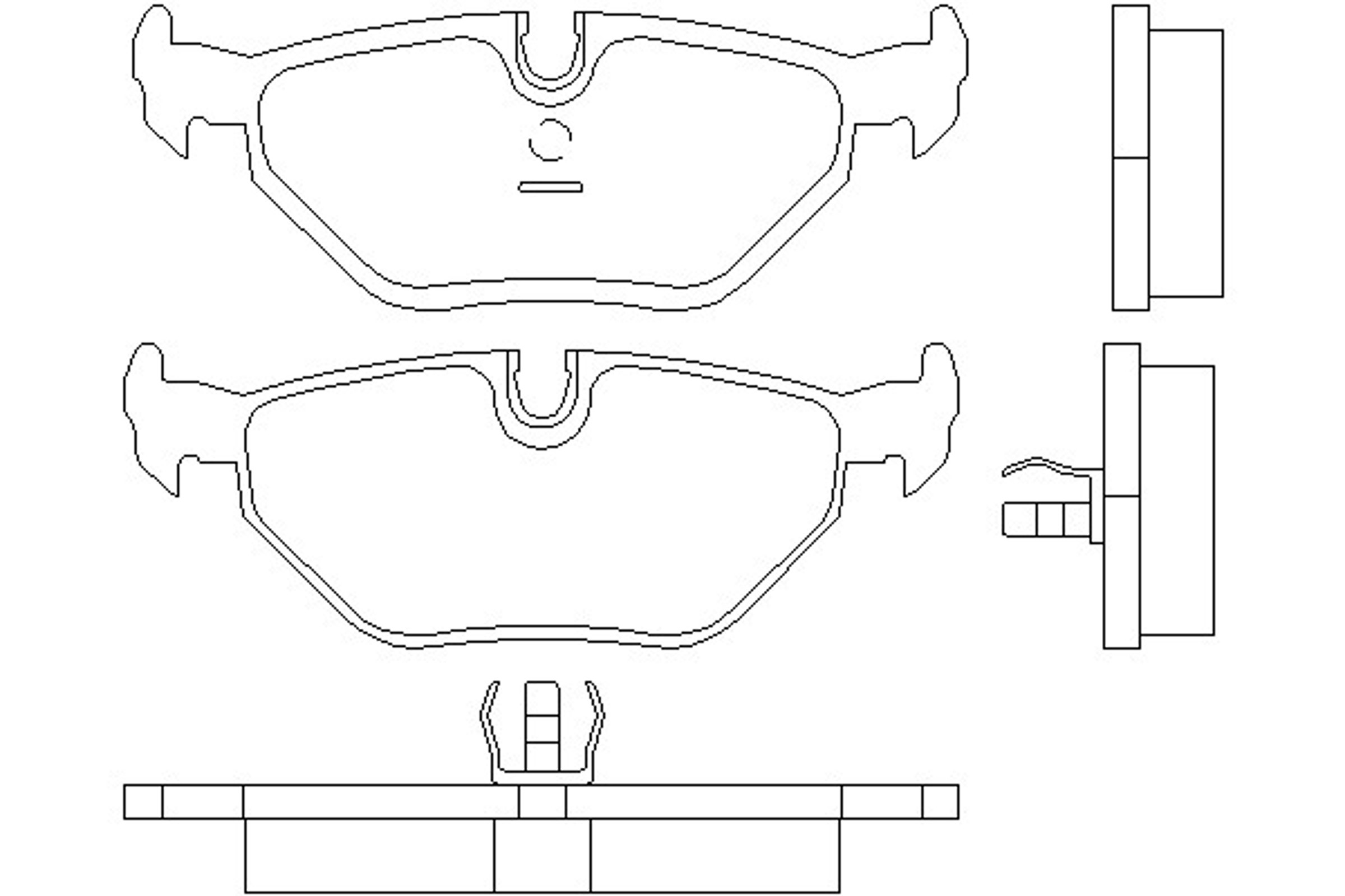 Колодки тормозные дисковые MINTEX MDB1369